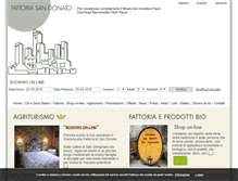 Tablet Screenshot of demo.sandonato.it